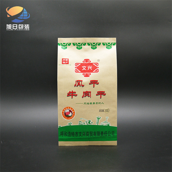 牛肉干折邊背封袋
