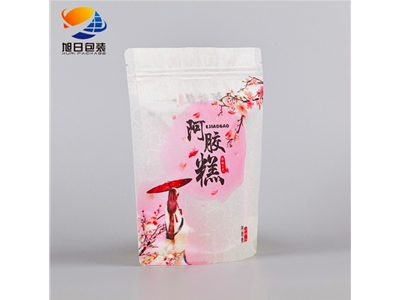 阿膠糕自立拉鏈袋
