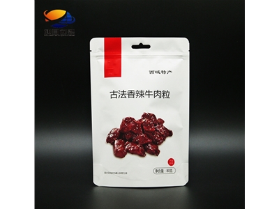 牛肉粒自立拉鏈袋
